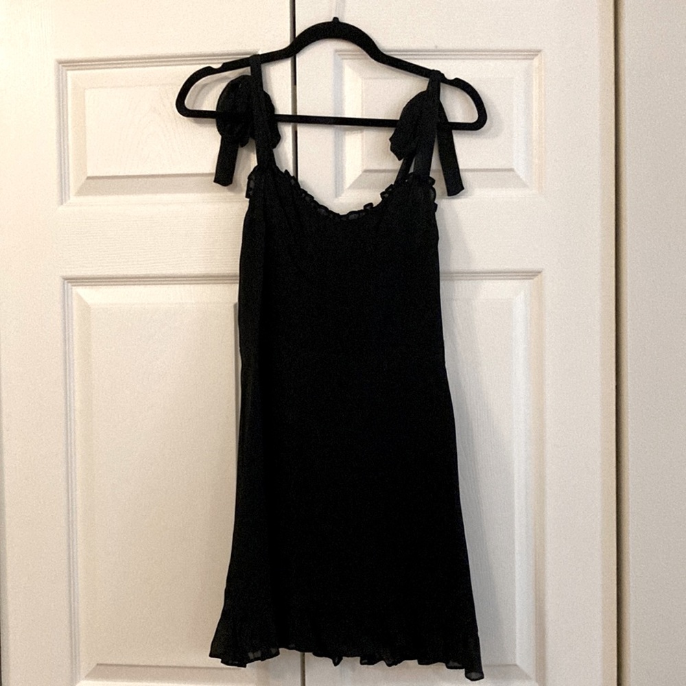 Reformation NEVER WORN Minidress with Tie Straps